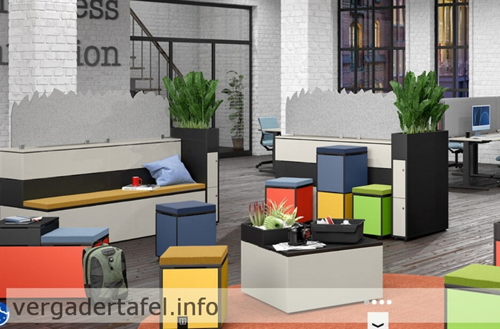 Wini Elements - flexibele meubelelementen die de communicatie op kantoor ondersteunen!